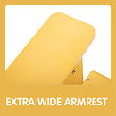 GAOMON Classic Wooden Chair for Patio Deck Garden Backyard Yellow