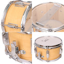 GAOMON Snare Drum 10x6 inches Poplar Wood Drum with Drumstick