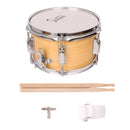 GAOMON Snare Drum 10x6 inches Poplar Wood Drum with Drumstick