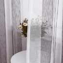 GAOMON 52 inches W Sheer Curtains for Living Room Bedroom Purple 52 inches W x95 inches L