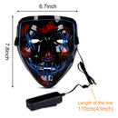 GAOMON 4 PACK Halloween Scary Mask LED Mask
