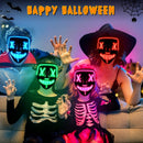 GAOMON 4 PACK Halloween Scary Mask LED Mask