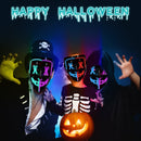 GAOMON 3PACK Halloween Scary Mask LED Mask