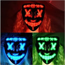 GAOMON Halloween 3pcs LED Mask Light Up Scary Mask