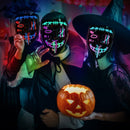 GAOMON 3 PACK Halloween Scary Mask LED Mask
