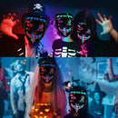GAOMON 3 PACK Halloween Scary Mask LED Mask