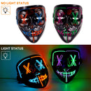 GAOMON 2 Pack Halloween Led Masks and Gloves Set