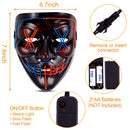 GAOMON 2 Pack Halloween Led Masks and Gloves Set