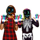 GAOMON 2 Pack Halloween Led Masks and Gloves Set