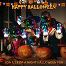 GAOMON 6PACK Halloween Purge Mask LED Gloves Set