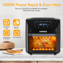GAOMON Air Fryer FT1 10-in-1 19QT Digital Large Airfryer Oven US Plug