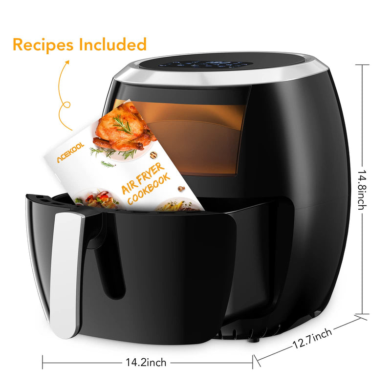 GAOMON Air Fryer FT2 8.5QT Touch Screen with Visible Window