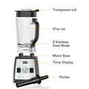 GAOMON Blender BC2 1450W 2L Smoothie Blender with Pitcher EU Plug