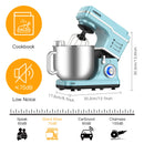 GAOMON Mixer MC1 1400W 7.5QT 10 Speeds Tilt-Head Stand Mixer Blue EU Plug