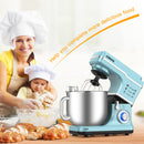 GAOMON Mixer MC1 1400W 7.5QT 10 Speeds Tilt-Head Stand Mixer Blue EU Plug