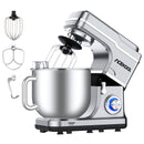 GAOMON Mixer MC1 1400W 7.5QT 10 Speeds Tilt-Head Stand Mixer Silver EU Plug
