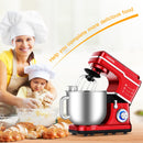 GAOMON Mixer MC1 1400W 7.5QT 10 Speeds Tilt-Head Stand Mixer Red UK Plug