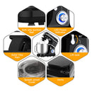 GAOMON Mixer MC1 1400W 7.5QT 10 Speeds Tilt-Head Stand Mixer Black UK Plug