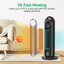 GAOMON Portable Space Heater HF1 1500W 2s Heat Up with Thermostat