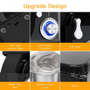 GAOMON Mixer MC1 660W 7.5 Quart 10 Speeds Tilt-Head Stand Mixer Black US Plug