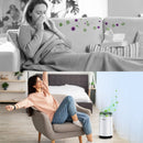 GAOMON Air Purifier AD4 with Night Light for Home Large Room EU Plug