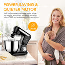 GAOMON Stand Mixer MC3 4QT 6 Speeds Tilt-Head Small Food Mixers US Plug