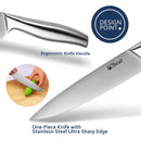 GAOMON 17 Pcs Professional High Carbon Stainless Steel Chef Kitchen Knife Set