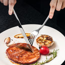 GAOMON 20 Piece S592 Stainless Steel Kitchen Flatware Set - Silver