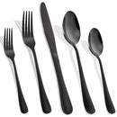 GAOMON 20 Piece S592 Stainless Steel Kitchen Flatware Set - Silver