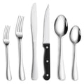 GAOMON 36 Piece S592 Stainless Steel Silverware Set with Steak Knives