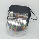 GAOMON Kalimba Acrylic 17 Key Transparent Thumb Piano - Rainbow Bear Shape