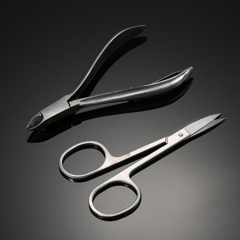 GAOMON 10 in 1 Stainless Steel Manicure Pedicure Ear pick Nail-Clippers Set