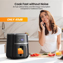 GAOMON Air Fryer Oven 4.5L With Silicone Liner And Rapid Air Circulation