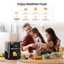 GAOMON Air Fryer Oven 4.5L With Silicone Liner And Rapid Air Circulation