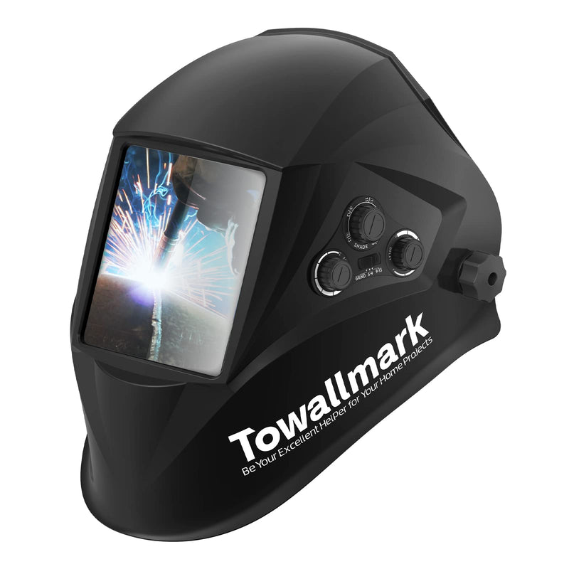 GAOMON Auto Darkening Welding Helmet 3.95”×3.9” Large Viewing Welding Hood