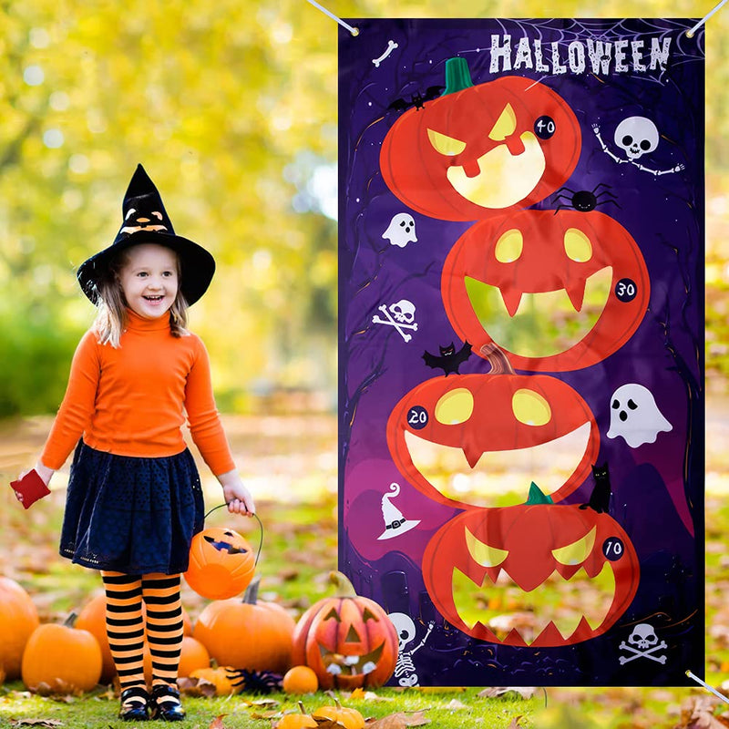 GAOMON Halloween Toss Game Banner for Halloween Party Game