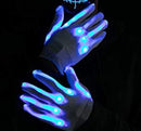 GAOMON Halloween Mask 2 colors Scary LED Mask for Halloween Cosplay Costume with Gloves