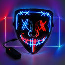 GAOMON Halloween Mask 2 colors Scary LED Mask for Halloween Cosplay Costume