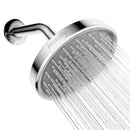 GAOMON Rainfall Shower Head High Pressure 360° Adjustable - Chrome