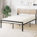 GAOMON Full Size Bed Frame with Wood Headboard