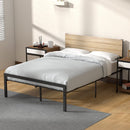 GAOMON Full Size Bed Frame with Wood Headboard