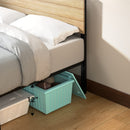 GAOMON Full Size Bed Frame with Wood Headboard