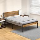 GAOMON Full Size Bed Frame with Wood Headboard
