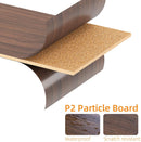 GAOMON L-Shaped Computer Desk for Home Office - Peach Color