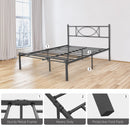 GAOMON Metal Platform Bed Frame with Sturdy Steel Bed Slats - Full Size