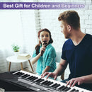 GAOMON Musical Instrument 61-Key Beginners Electric Keyboard Piano