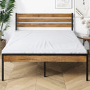 GAOMON Queen Size Bed Frame with Wood Headboard