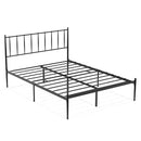 GAOMON Queen Size Metal Platform Bed Frame with Headboard