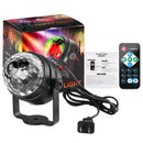 GAOMON 1PC UV Black Light 6W LED Disco Ball Party Lights