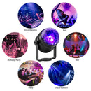 GAOMON 1PC UV Black Light 6W LED Disco Ball Party Lights